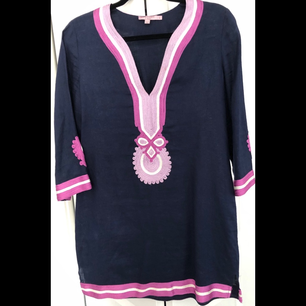 Calypso St Barth Linen Tunic